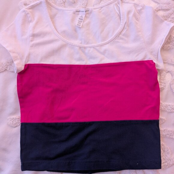 Lot of 3 ambiance apparel Small crop tops EUC - Picture 2 of 10